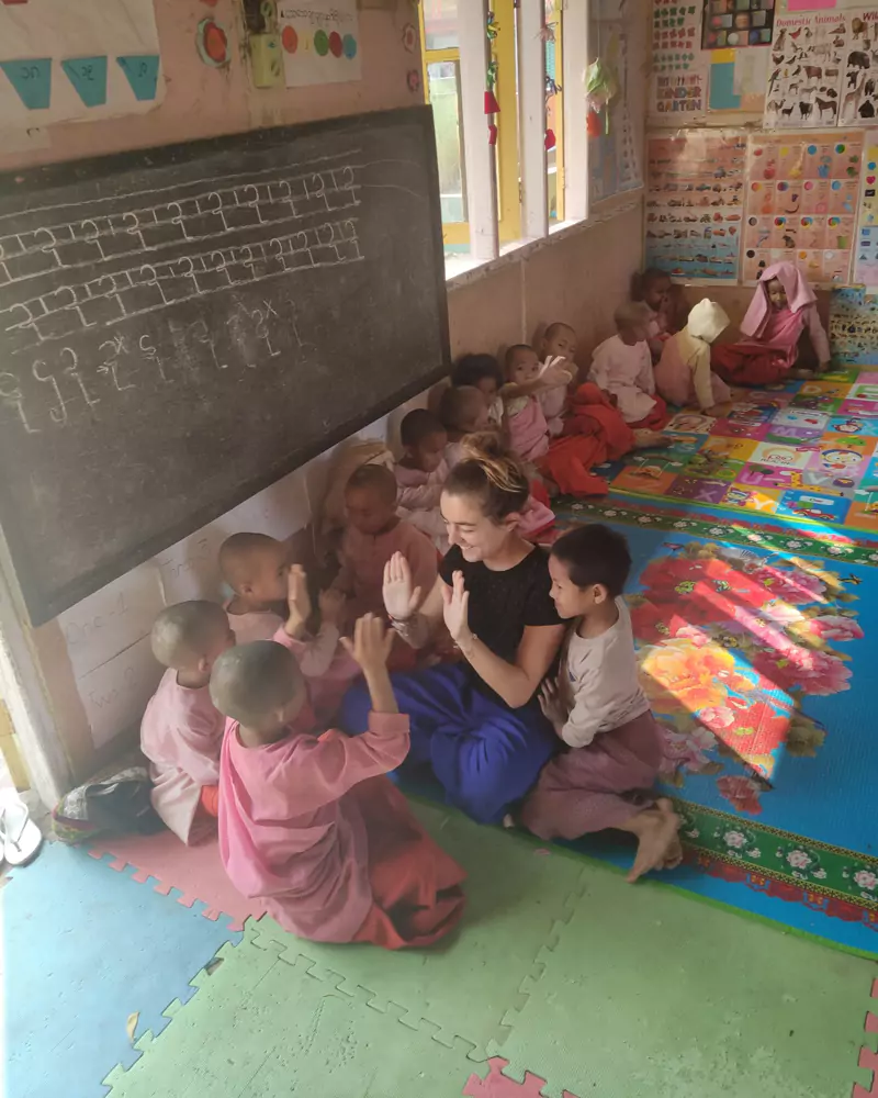 Mission humanitaire Birmanie - Soutien scolaire