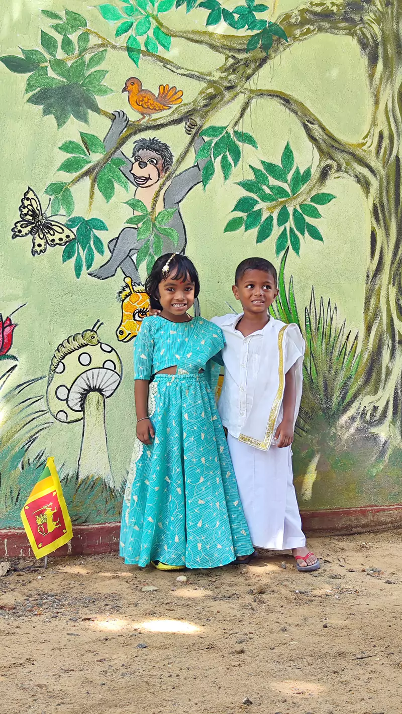 Mission humanitaire Mava Sri Lanka- Éducation des enfants