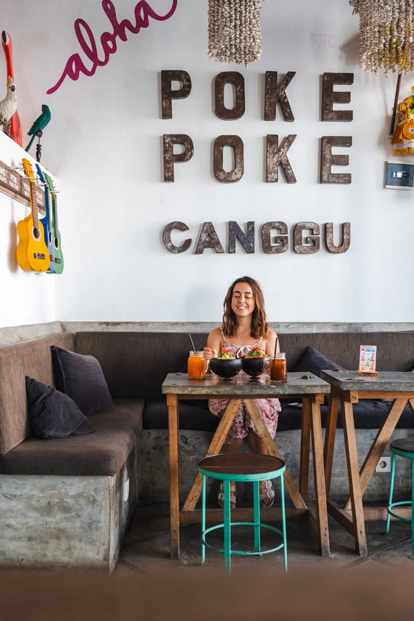 Realización Neskatraveller - Poké Poké Canggu Bali - Shooting fotos culinarias lifestyle